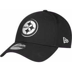 New Era, Herren, Cap, 9Forty NFL White NFL Teams, Schwarz, (One Size)