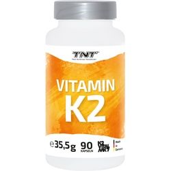 TNT Vitamin K2 - hilft bei der Aufnahme und Verarbeitung von Calcium Kapseln 90 St
