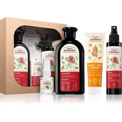 Green Pharmacy Argan Oil & Pomegranate Set Geschenkset für extrem trockenes Haar