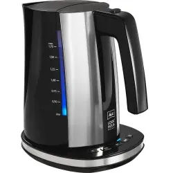 Melitta® Look Aqua II Deluxe Wasserkocher, schwarz 4006508221707 , Maße (H x B x T): 26,5 x 18,5 x 24 cm