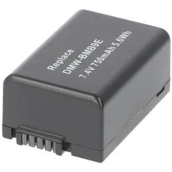 Akku passend für Panasonic DMW-BMB9, DMC-FZ40, -FZ45, -FZ48, keine Anzeige der Restminuten