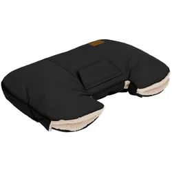 Jimmylee Muff , Schwarz , Textil , 30x46 cm , eingearbeitete Tasche , Baby on Tour, Kinderwagen, Kinderwagenzubehör, Sonstiges Kinderwagenzubehör