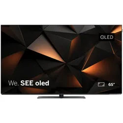 Loewe We. SEE 48 OLED-Fernseher (121 cm/65 Zoll, 3840 x 2160, Entwickelt in Deutschland, 30 Monate Garantie durch Registrierung) schwarz 146 cm x 87 cm x 7 cm