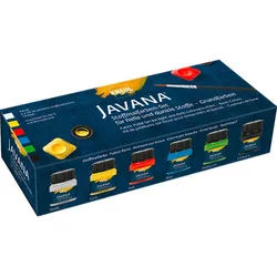Xxxl Acrylfarbe , Blau, Gelb, Grün, Rot, Schwarz, Weiß , 6-teilig , 22x5x8.5 cm , Made in Europe, Made in EU, DIN EN ISO 9001, DIN EN ISO 14001, Made in Germany, AZO-frei, Reach, Lfgb, ISO 9001, BPA-frei , lösungsmittelfrei, schadstofffrei , Dekoration, Mal- & Bastelbedarf, Acrylfarben & Pinsel