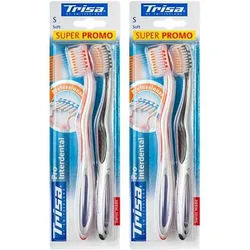 Trisa Zahnbürste Pro Interdental Duo soft