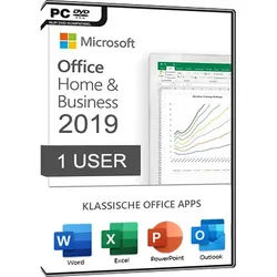 Microsoft Office 2019 Home & Business PC (1 User)