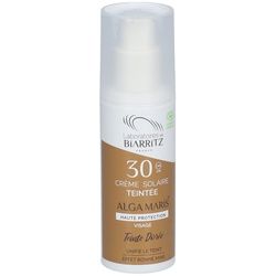 Laboratoires de Biarritz getönte Sonnencreme Gesicht LSF 30