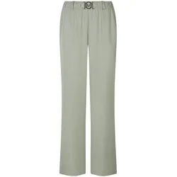 Le pantalon jambes larges Marcel Ostertag vert