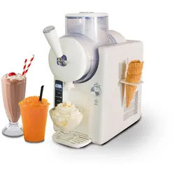 Unold Eismaschine 2in1 Slush- und Softeismaschine Sofie 48950 48953, 2 l, 150 W, mit Kompressor weiß