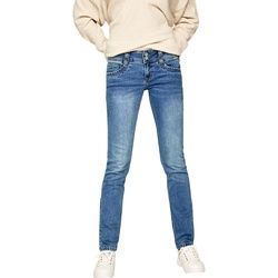 Pepe Jeans Damen Jeans Gen Regular Fit Mid Blau Normaler Bund Reißverschluss W 28 L 30