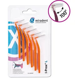 Miradent Interdentalbürste I-Prox L 0,8 mm orange 6 St