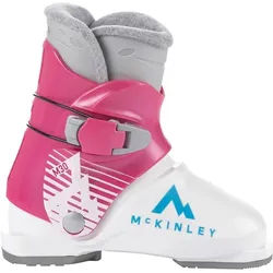 McKINLEY Kinder Skistiefel M30, WHITE/PINK, 18 1⁄2