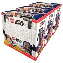 Star Wars Sammelkarte LEGO Star Wars - Serie 2 Trading Cards - 3 Displays (150 Booster)