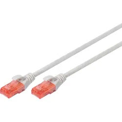 DIGITUS 1612020 - Cat.6 Patchkabel, U/UTP, grau, 2 m