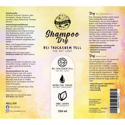 Bellfor Hundeshampoo Dry - bei trockenem Fell.Richtig Fellpflege für Ihren Hund Shampoo 250 ml