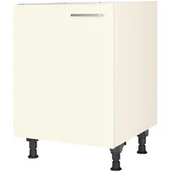 Nobilia Spülenunterschrank , Magnolie , Metall , einzeln stellbar , 60x87x56 cm , Blauer Engel, Pefc, Goldenes M, Made in Germany, DGM-Klimapakt , Zusatzausstattung erhältlich , Küchen, Küchenmöbel