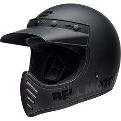 Bell Moto-3 Classic Motocross Helm, schwarz, Größe M