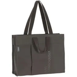 Lässig Wickeltasche , Anthrazit , Textil , 13x32x43 cm , Baby On Tour, Kinderwagen, Wickeltaschen & Wickelrucksäcke