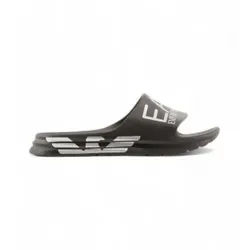 EA7 für Herren. XBP008_XK337 Pantoffeln Crusher schwarz (44), Wohnung, Keine, Strandbekleidung