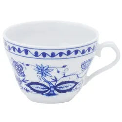 KAHLA Tasse Zwiebelmuster 0,18 l, 1-tlg., Porzellan, Made in Germany blau