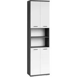 HOCHSCHRANK Nebraska06 B: 50cm Weiß