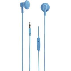 Vivanco BUDZ, In-Ear stereo Kopfhörer mit Telefonfunktion Kopfhörer blau