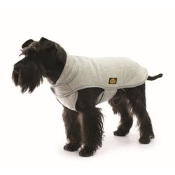 Fashion Dog Fleece-Hundemantel - Grau 36 cm 1 St