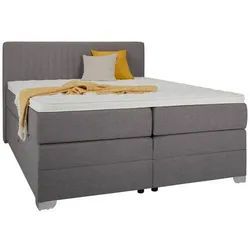 Boxspringbett Plura Grau ca. 180x200cm