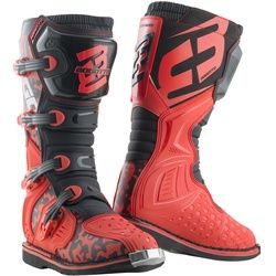 Bogotto MX-3 Camo Motocross Stiefel, schwarz-rot, Größe 43