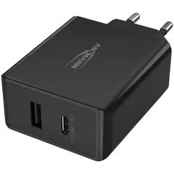 ANSMANN USB-Ladegerät 265PD, 65 W, 3 A, 1xUSB, 1xUSB-C (PD)