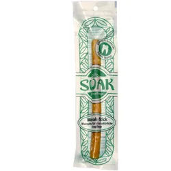 Swak Zahnputzholz Miswak mit natürlichen Mineralstoffen und Gipskristallen 5 St