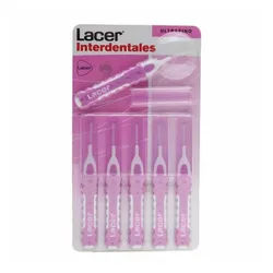 LACER Interdentalbürsten Interdentalbürste gerade Ultrafine Bliste 6 Stück