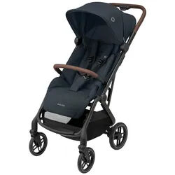 Maxi-Cosi Buggy , Dunkelgrau , Metall , 50x105x88 cm , EN 1888 , Feststellbremse, Fußstütze abklappbar, 5-Punkte-Gurt, für Babyschale geeignet, Griff in Lederoptik, Einhand-Faltmechanismus, abnehmbarer Schutzbügel , Baby on Tour, Kinderwagen, Buggys