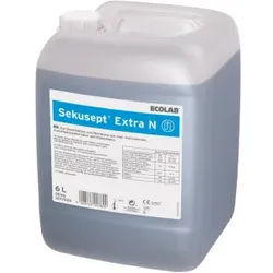 ECOLAB Sekusept® Extra N Instrumentendesinfektion, Materialschonende Reinigung und Desinfektion von medizinischen Instrumenten, 6 l - Kanister