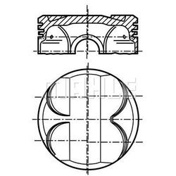 MAHLE Kolben für BMW 3 1 Z4