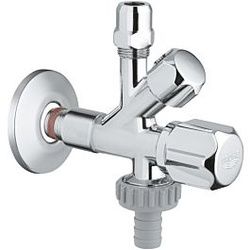 Grohe WAS Kombi-Eckventil 22036000 chrom, 1/2", selbstdichtend