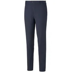 Golfhose PUMA "Dealer Tailored Golfhose Herren", Herren, Gr. 32/32, Länge 32, blau (navy blazer blau), Obermaterial: 100% Polyester; Tasche u2013 Oben: 100% Polyester, unifarben, regular fit, Hosen