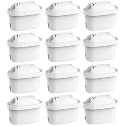 Comedes Wasserfilter 12er Set einsetzbar statt Brita Maxtra, passend für Brita Marella, Aluna, Mavea, Style, Flow, Elemaris