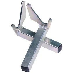 Bastef Universal heber Adapter - V-Aufnahme, silber