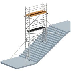 Layher Uni Standard mit TREPPENKIT SH= 5m