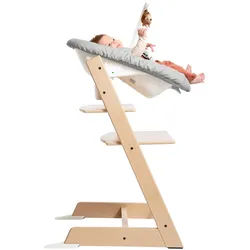 Stokke Hochstuhl-Set , Naturfarben , Holz , Buche , 87x65x46 cm , Fußstütze verstellbar, Sitzfläche verstellbar, höhenverstellbar, Bezug abnehmbar, Bezug waschbar , Babymöbel & Kindermöbel, Babyzimmer, Hochstühle