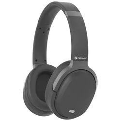 Denver BTN-210B Wireless-Headset (Active Noise Cancelling (ANC), Bluetooth, Active Noise Canceling) schwarz