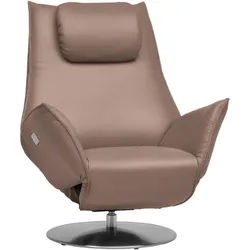 Koinor Relaxsessel , Altrosa , Leder , Echtleder , Nappaleder , 92x79x90 cm , Goldenes M, Made in Germany, DIN EN ISO 9001, Dgm , Fußauswahl, Lederauswahl, Stoffauswahl, Netzbetrieb , Wohnzimmer, Sessel, Ledersessel