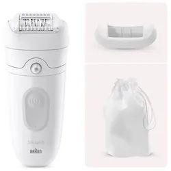 Braun Silk-epil 5-011 Epilierer 1 St weiss Frauen