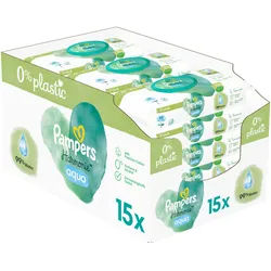 Pampers Harmonie Aqua Baby Feuchttücher Box Tücher 15x48 St
