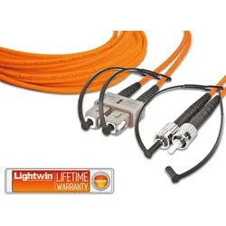 LDP-50 SC-ST2 - Duplex LWL Patchkabel, MM OM2, SC - ST, 2 m