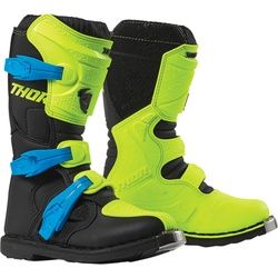 Thor Blitz XP S22, Stiefel Kinder - Neon-Grün/Schwarz - 6 US