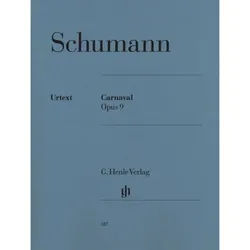 Robert Schumann - Carnaval Op. 9 - Robert Schumann - Carnaval op. 9, Kartoniert (TB)