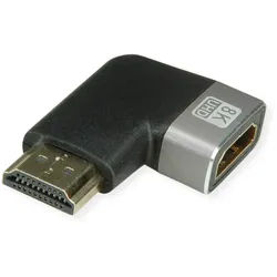ROLINE HDMI 8K Adapter 90° gew. ST/BU - Adapter