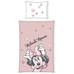 Xxxl Kinderbettwäsche , Anthrazit, Weiß, Altrosa , Textil , Cartoon , 140x200 cm , Oeko-Tex® Standard 100 , atmungsaktiv, hautfreundlich, bügelleicht, schadstoffgeprüft , Heimtextilien, Bettwäsche & Leintücher, Kinderbettwäsche